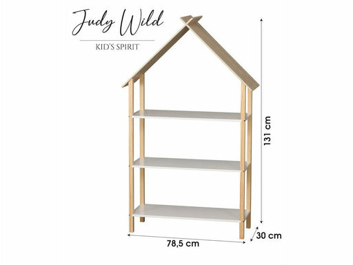 Judy Wild Kid's Spirit Lasten kirjahylly 3 tasolla - Huonekalukauppa.net