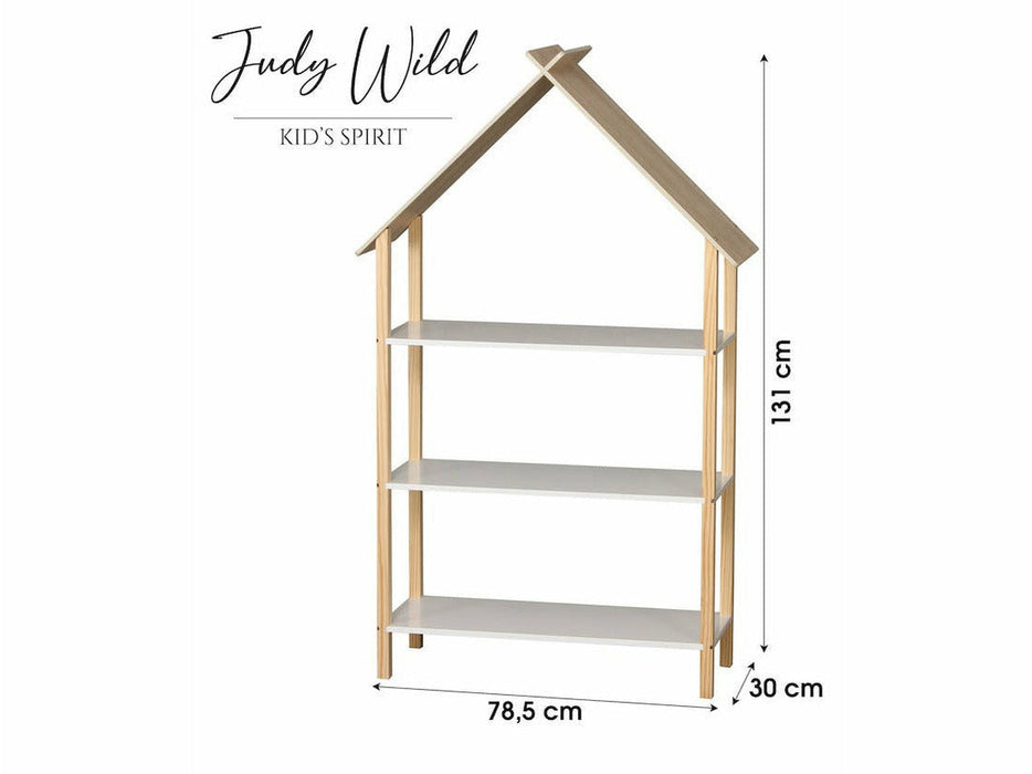 Judy Wild Kid's Spirit Lasten kirjahylly 3 tasolla - Huonekalukauppa.net