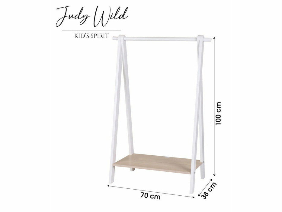 Judy Wild Kid's Spirit Lasten vaaterekki kenkätasolla - Huonekalukauppa.net