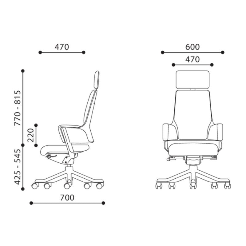 Task chair DELPHI - kuva 2