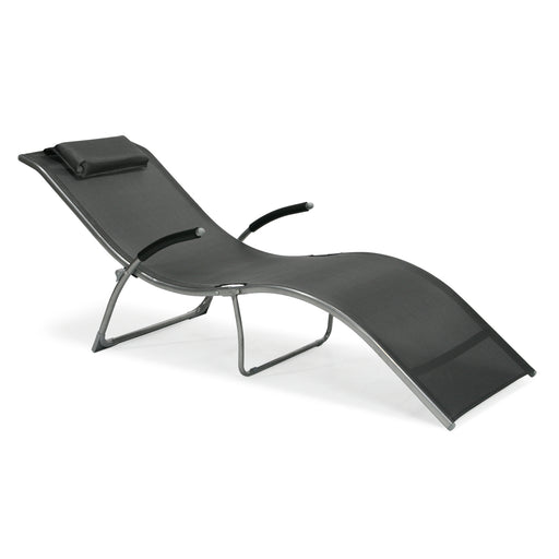 Deck chair BATYA grey - 10032