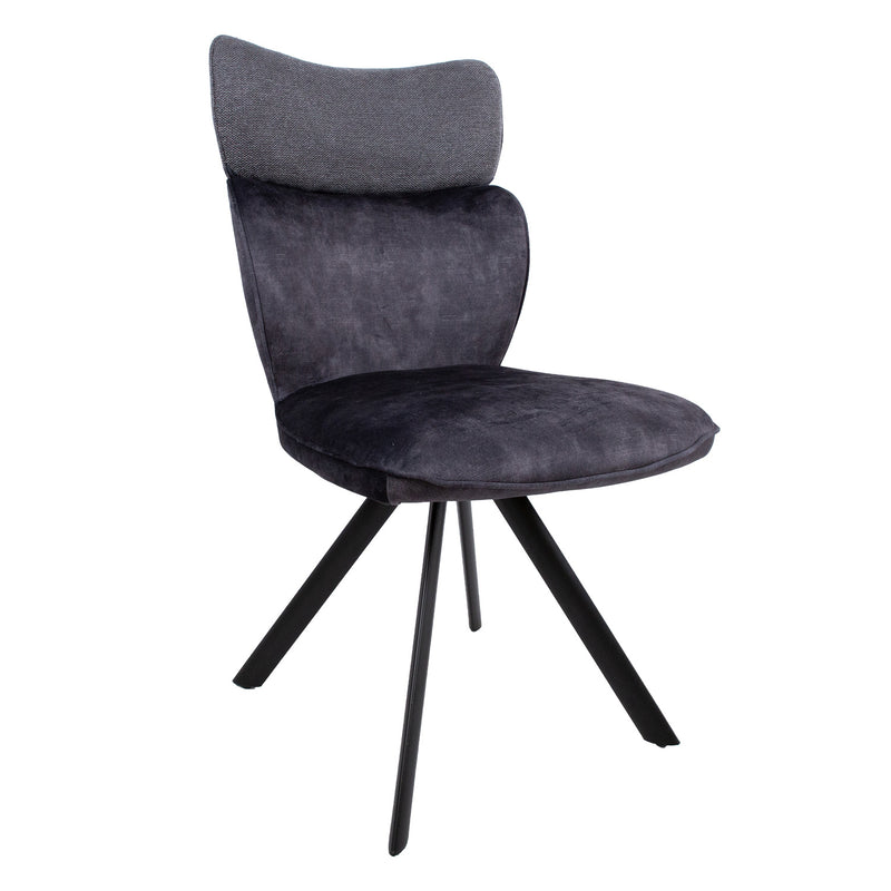 Chair EDDY dark grey - 10332