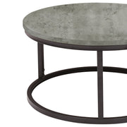 Coffee table BRITE D60xH32cm, grey - kuva 3