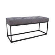 Bench BRIGITE grey - 10383