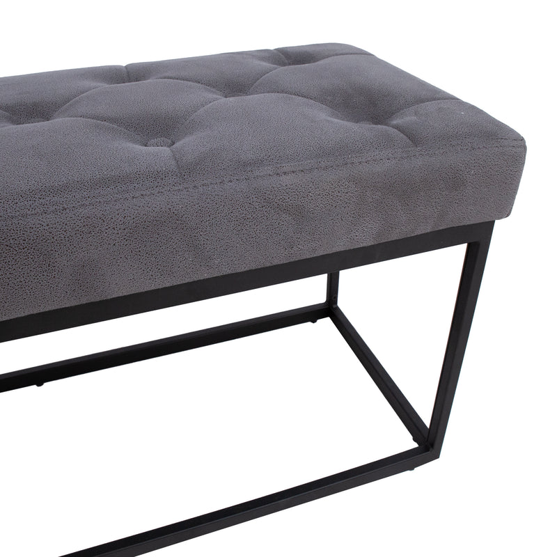 Bench BRIGITE grey - kuva 4