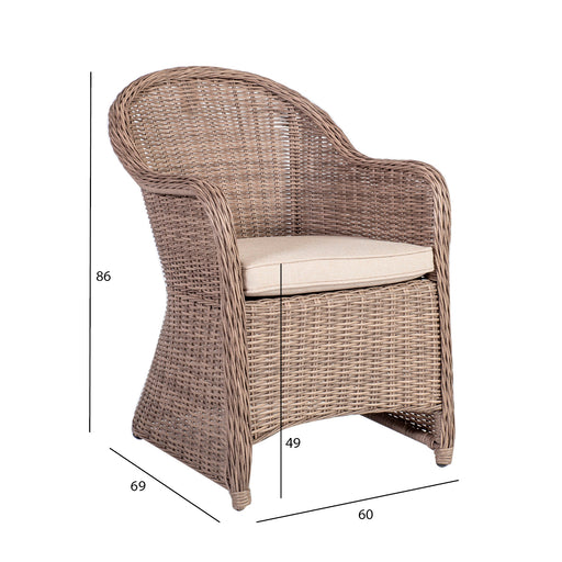 Chair TOSCANA beige - kuva 2