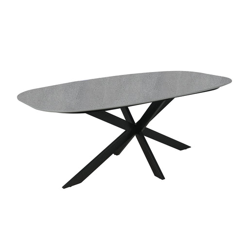 Dining table 200x100xH76cm, grey - 10579