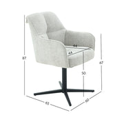 Chair BELDOR beige - kuva 2
