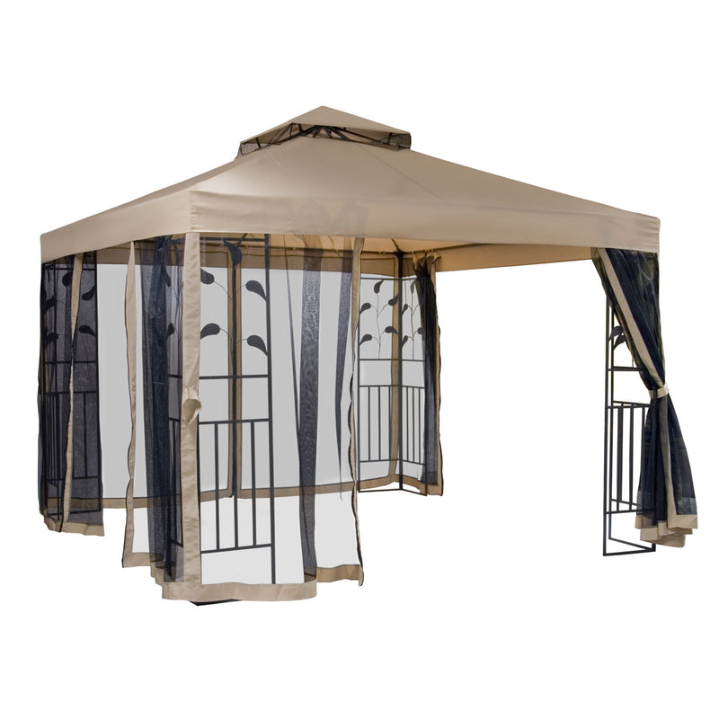 Gazebo LEAF 3x3m, beige - 11878