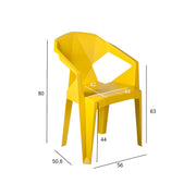 Chair MUZE mustard - kuva 2