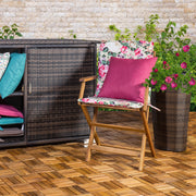 Chair FINLAY 54x57xH86cm with armrests, acacia - kuva 5