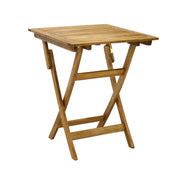 Table FINLAY 60x60xH72cm, acacia - 13186