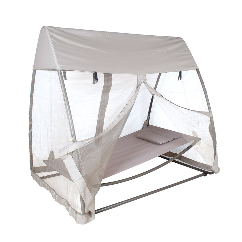 Hammock SUNDAY with canopy, taupe - 13207