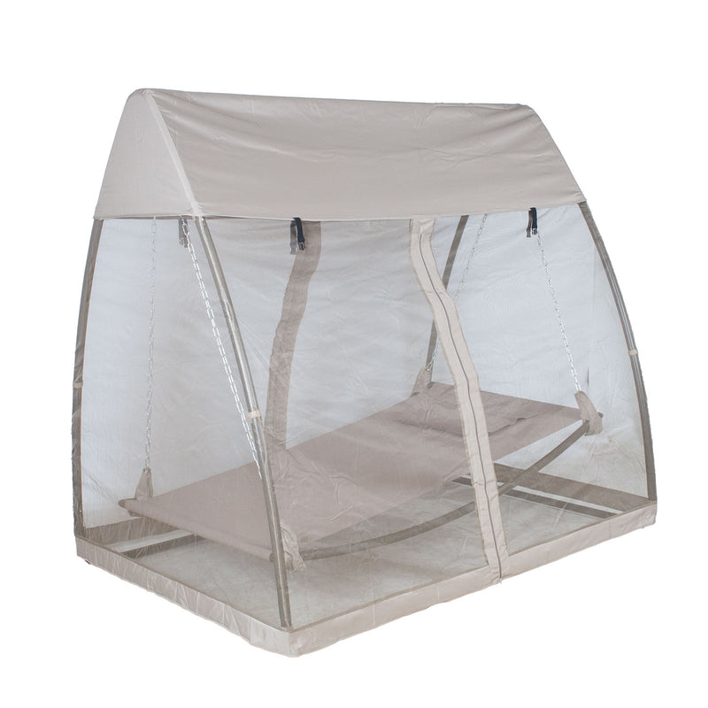 Hammock SUNDAY with canopy, taupe - kuva 3
