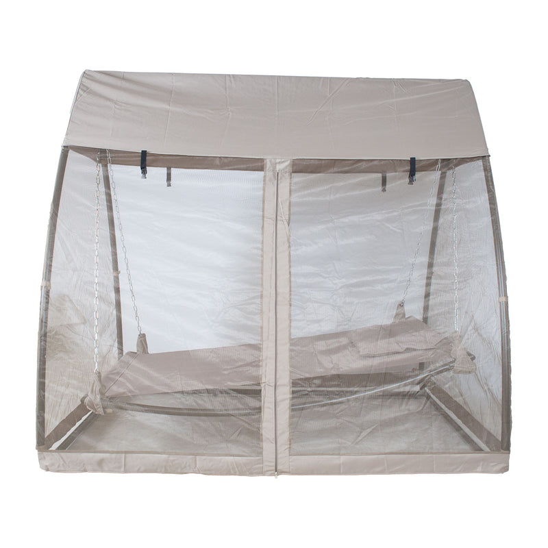 Hammock SUNDAY with canopy, taupe - kuva 4