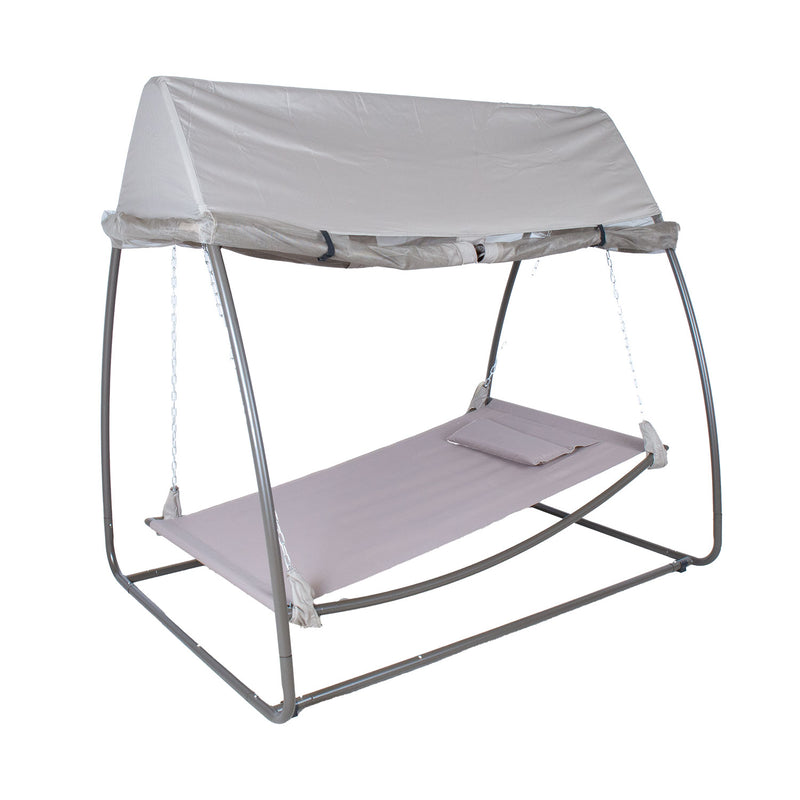Hammock SUNDAY with canopy, taupe - kuva 6