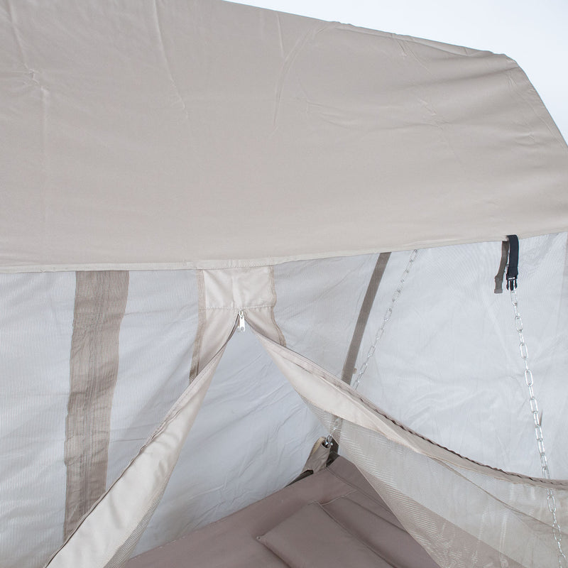 Hammock SUNDAY with canopy, taupe - kuva 9