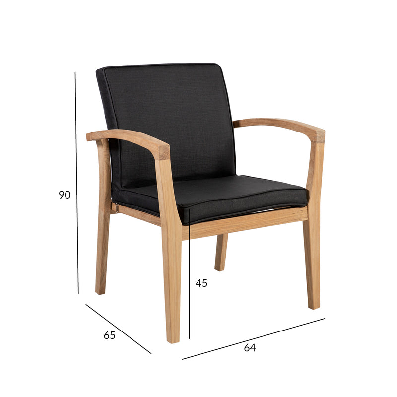 Chair ROYAL black - kuva 2