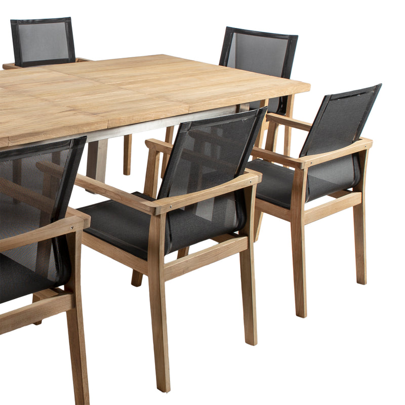 Chair NAUTICA black - kuva 4