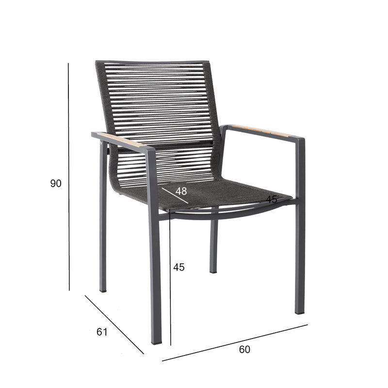 Chair MONTANA grey - kuva 2