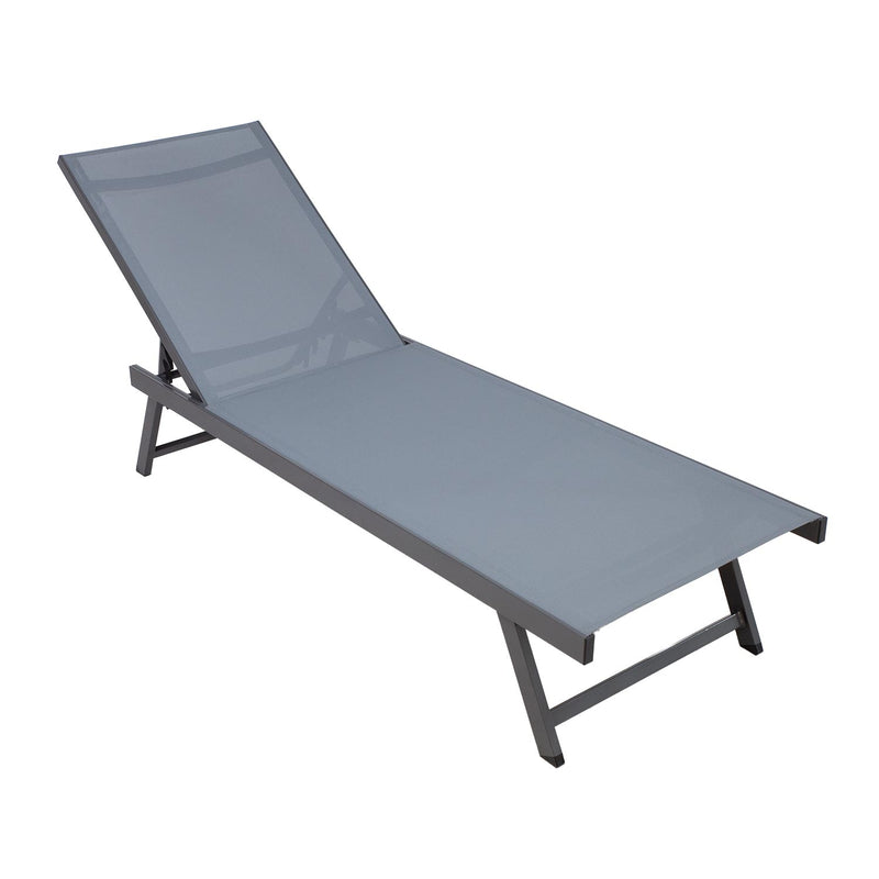 Deck chair ARIO grey - kuva 2