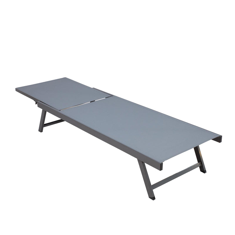 Deck chair ARIO grey - kuva 3