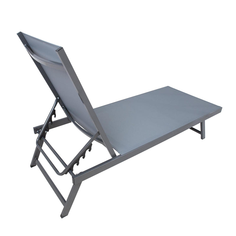 Deck chair ARIO grey - kuva 6