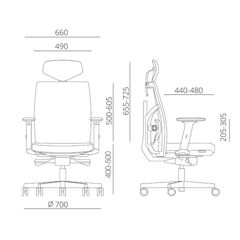 Task chair TUNE - kuva 2