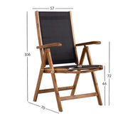 Chair FABIOLA black - kuva 2