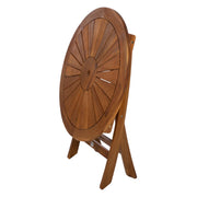 Table FABIOLA D80xH72cm, acacia - kuva 4