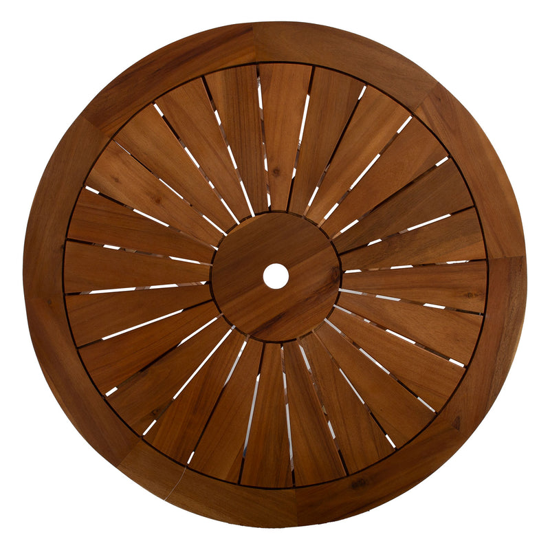 Table FABIOLA D80xH72cm, acacia - kuva 9