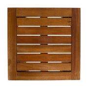 Bench-side table FORTUNA 40x40x45cm, acacia - kuva 4