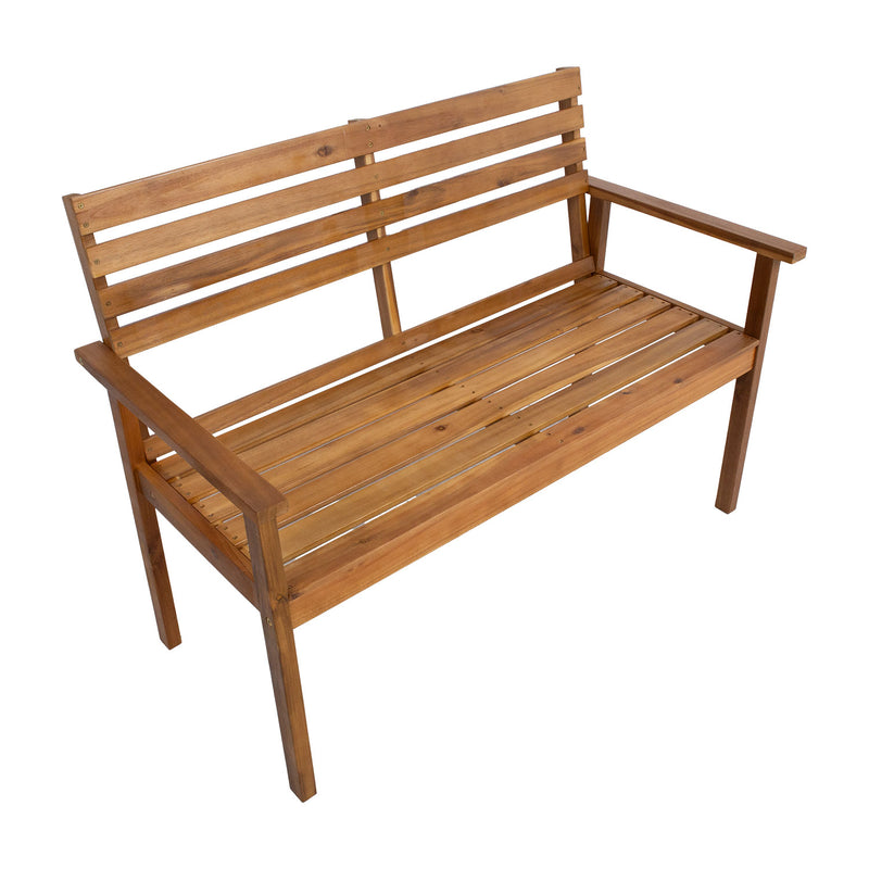 Bench FORTUNA 123x61,5xH90cm, acacia - kuva 4