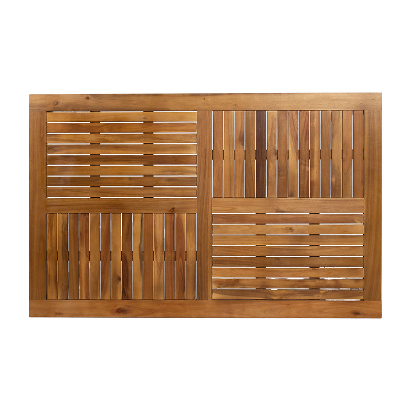 Table DALYA 140x90xH75cm, acacia - kuva 4