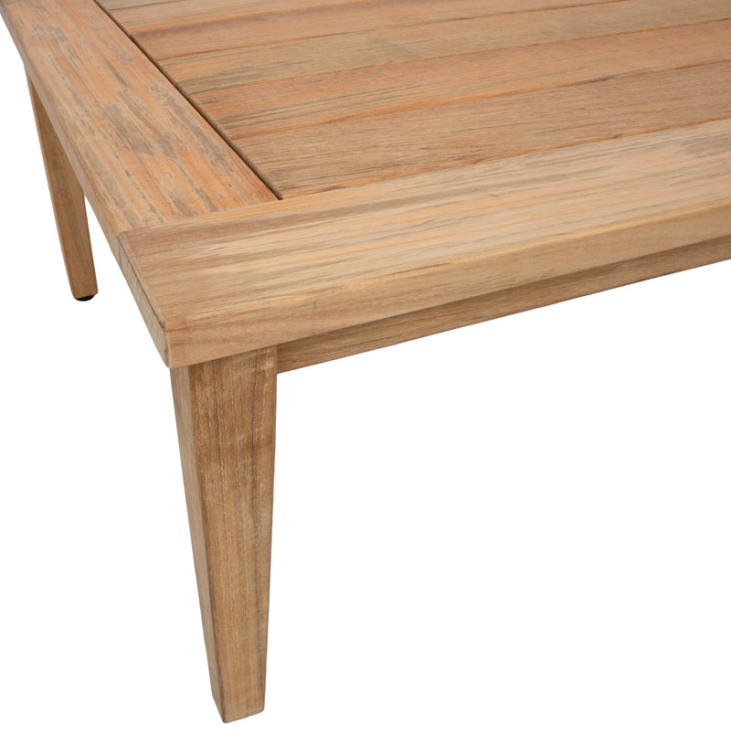 Coffee table MALDIVE 120x80xH45cm, teak - kuva 5