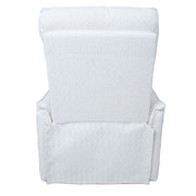 Recliner armchair GERRY with manual mechanism, white - kuva 6