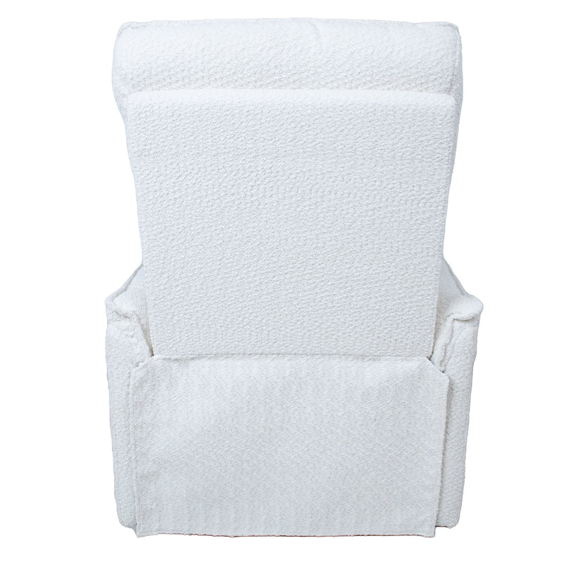Recliner armchair GERRY with manual mechanism, white - kuva 6