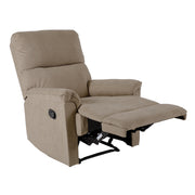 Recliner armchair GUSTAV with manual mechanism, dark beige - kuva 3