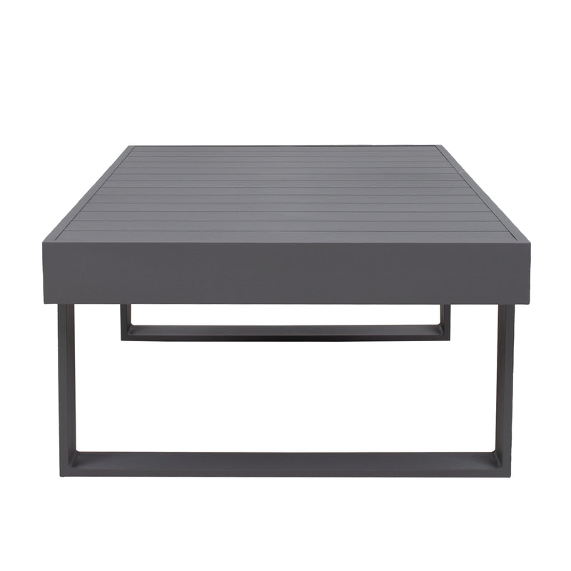 Coffee table FLUFFY 133x73,5xH42cm, grey - kuva 4