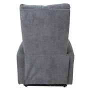Recliner armchair BARNY with electric lifting mechanism, grey - kuva 6