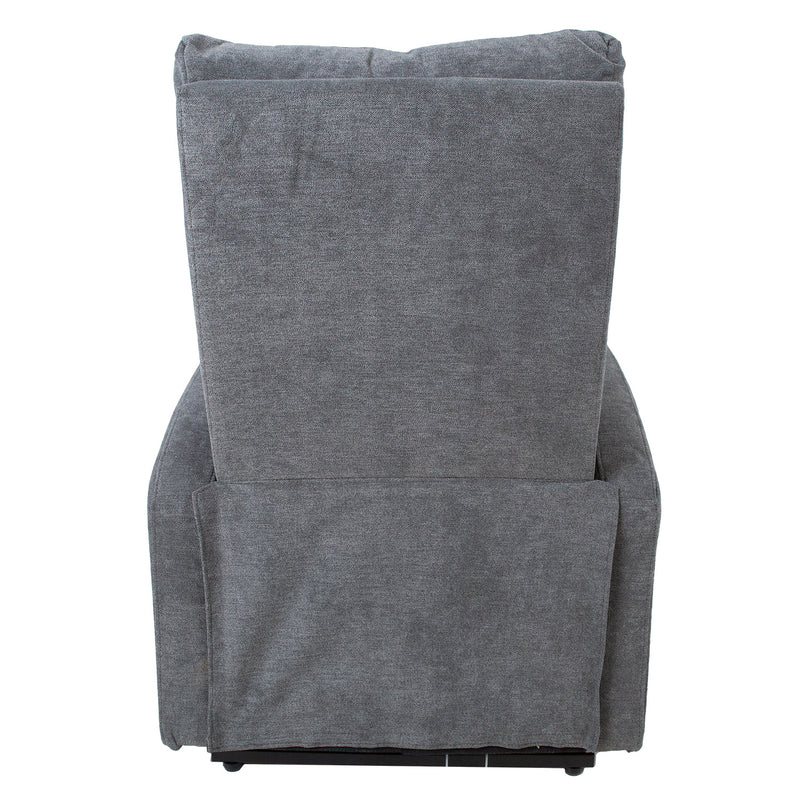 Recliner armchair BARNY with electric lifting mechanism, grey - kuva 6