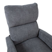 Recliner armchair BARNY with electric lifting mechanism, grey - kuva 9