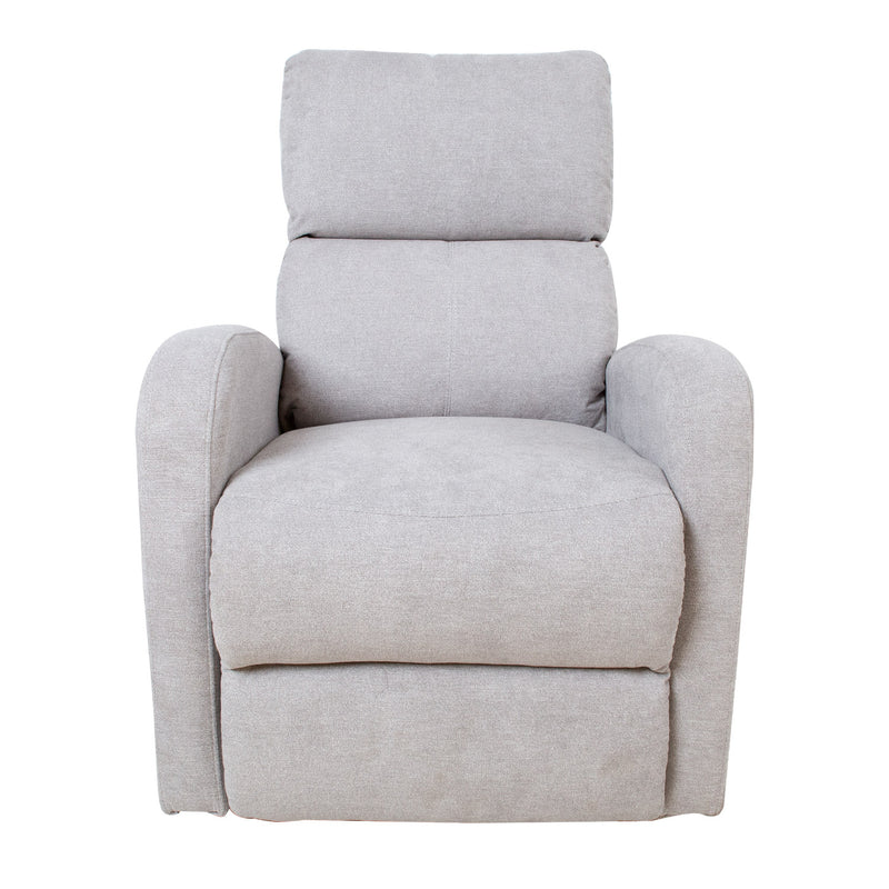 Recliner armchair BARNY with electric lifting mechanism, light grey - kuva 4