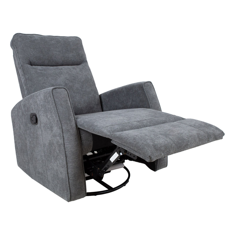 Recliner armchair EDDY with swinging and rotating manual mechanism - kuva 3
