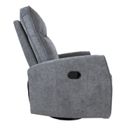 Recliner armchair EDDY with swinging and rotating manual mechanism - kuva 5
