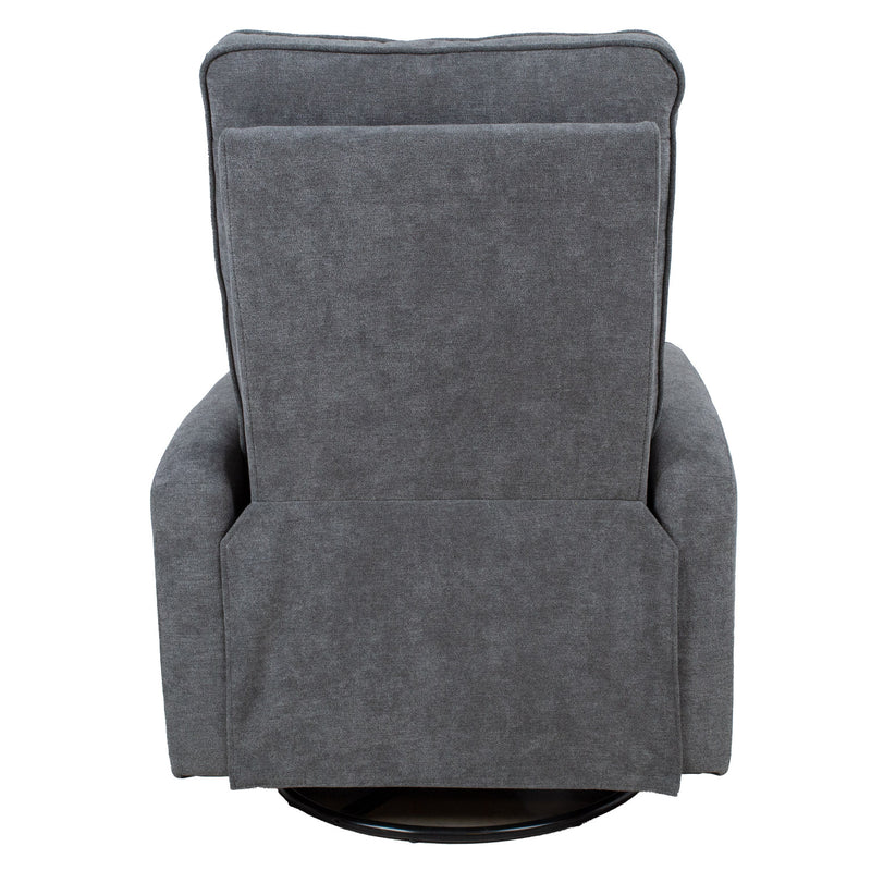 Recliner armchair EDDY with swinging and rotating manual mechanism - kuva 6