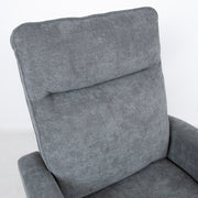 Recliner armchair EDDY with swinging and rotating manual mechanism - kuva 7