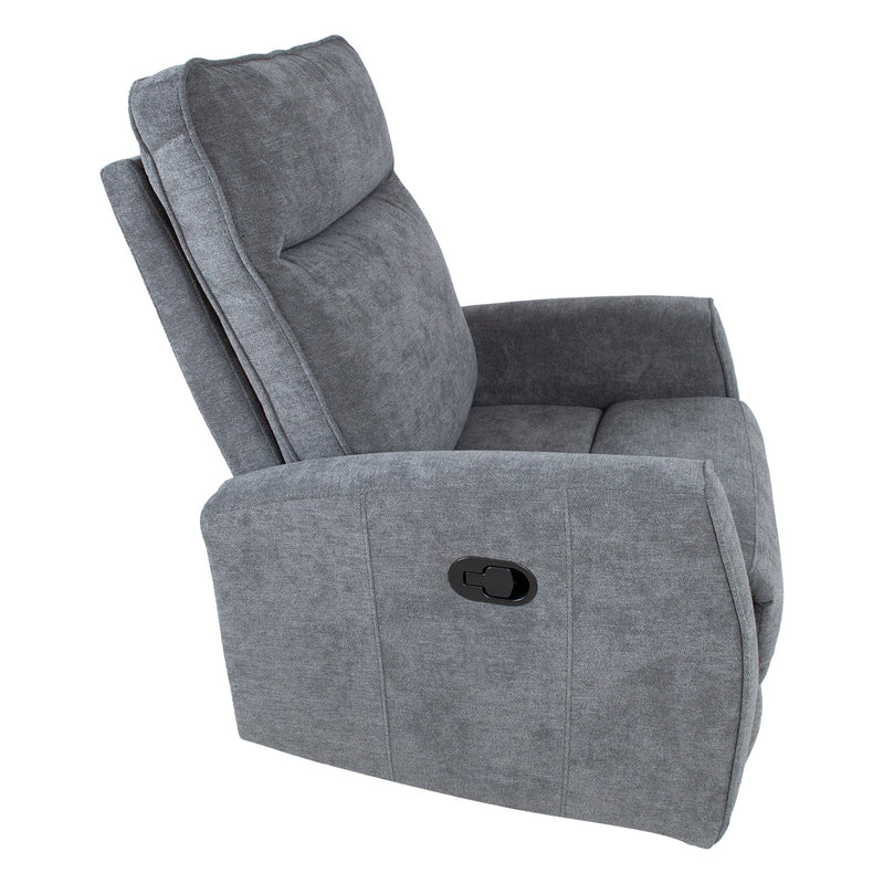 Recliner armchair EDDY with swinging and rotating manual mechanism - kuva 9
