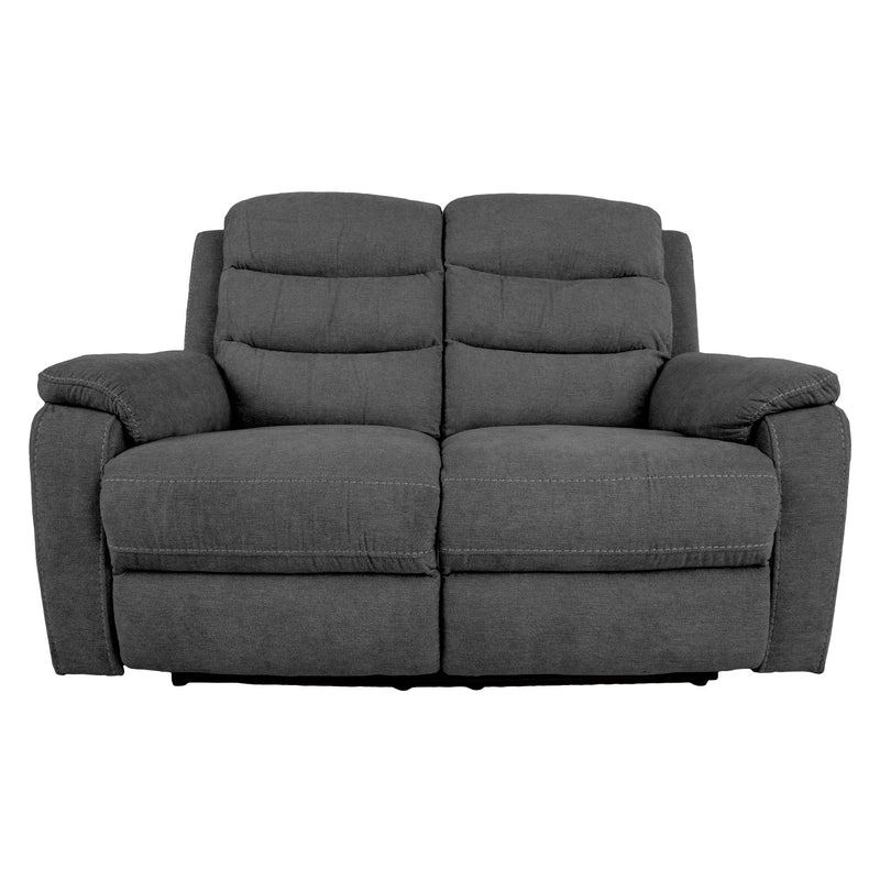 Recliner sofa MIMI 2-seater with electric mechanism, grey - kuva 4