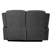 Recliner sofa MIMI 2-seater with electric mechanism, grey - kuva 5